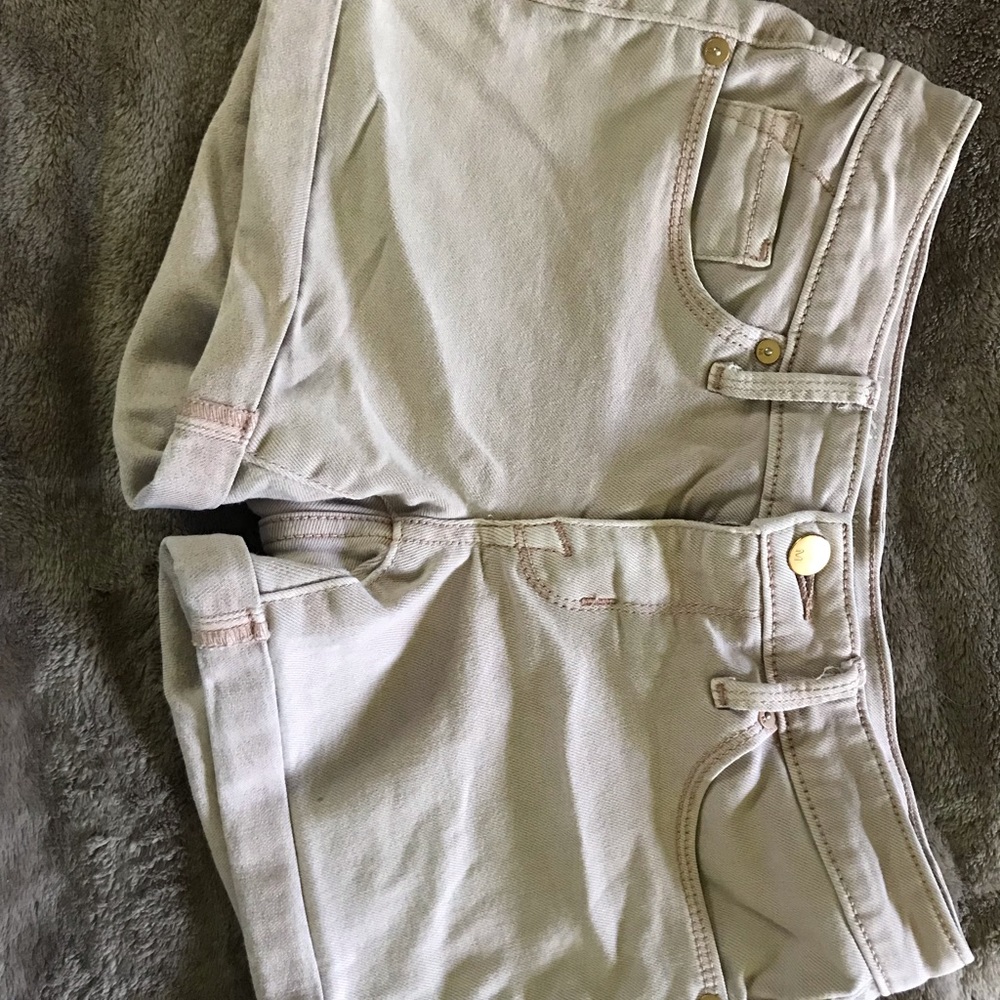 Mossimo denim mid rise shorts